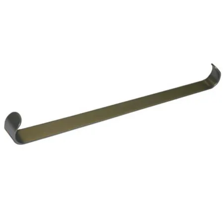 Double ended blade retractor with curved end