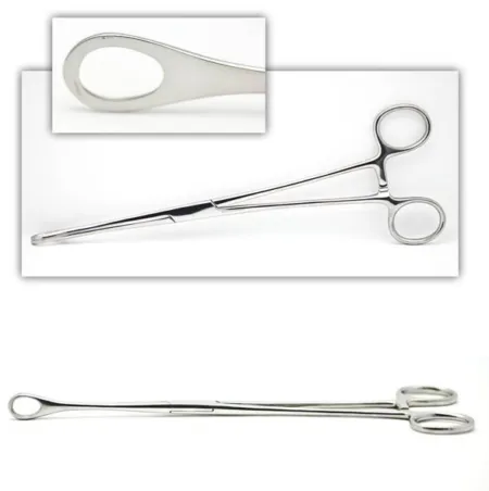 Foerster Sponge Forceps with straight smooth jaws