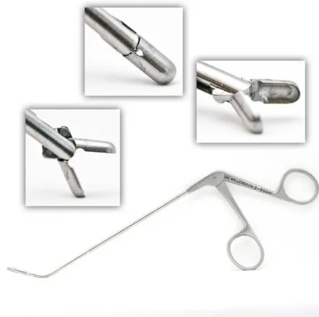 Frontal Sinus Forceps, angled 45 degrees, vertical