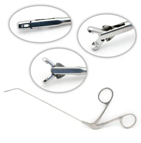 Giraffe Forceps with horizontal jaws, angled 45 degrees