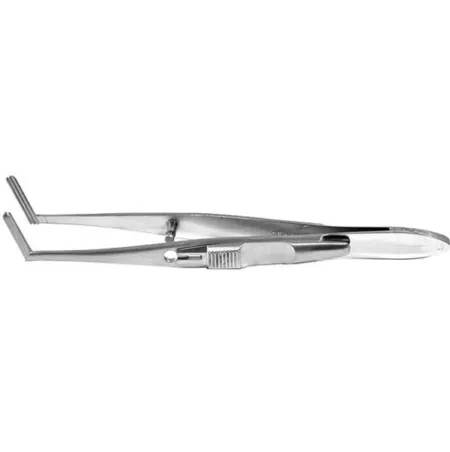 Gunderson Muscle Forceps with longitudinal serrations and slide-lock serrated handle