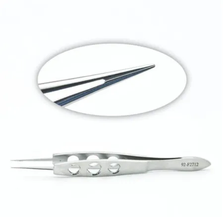 Harms Tying Forceps, straight, with three hole handle