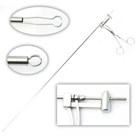 Jackson Dull Pointed Ring Rotating Forceps