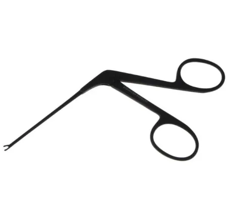 Micro Ear Forceps, Cup Jaw, Black Finish