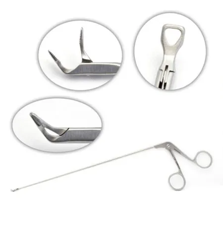 Micro Laryngeal Forceps, left
