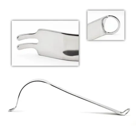 Narrow Double Prong Acetabular Retractor