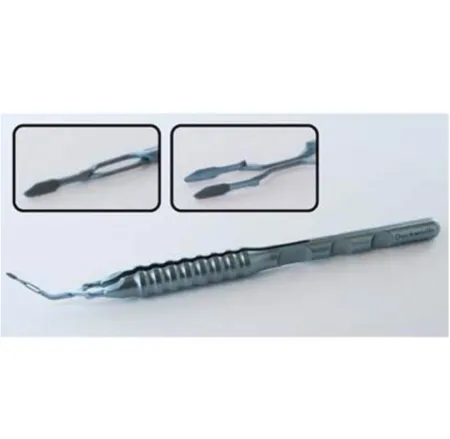 Prechopper Forceps with paddle blade