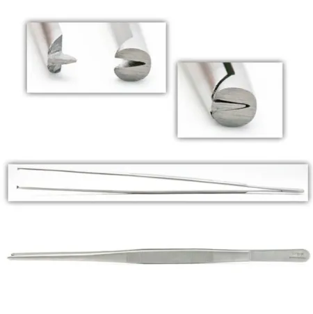 Serrated dressing forceps