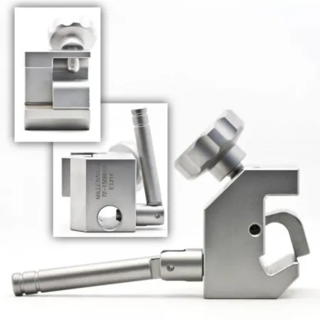 Steril-Clamp for use with table mounted retractor arm