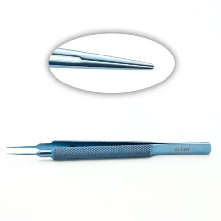 Tennant Tying Forceps with straight, delicate tips. Titanium