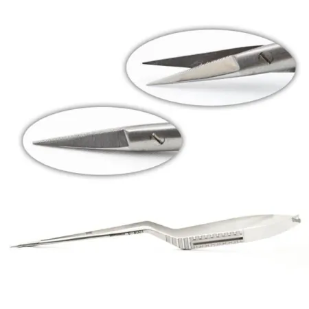 Serrated Bayonet Micro Scissor