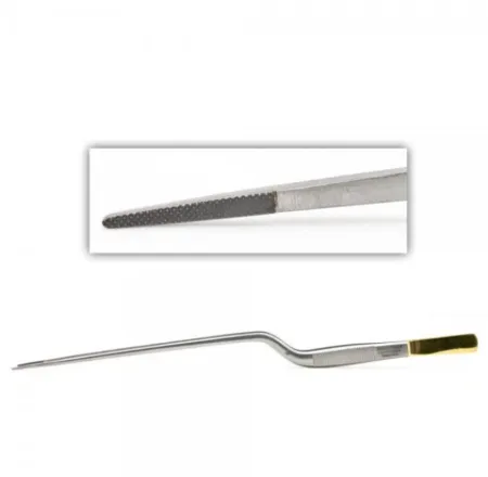 Adson Bayonet Forceps, tungsten carbide with a tip