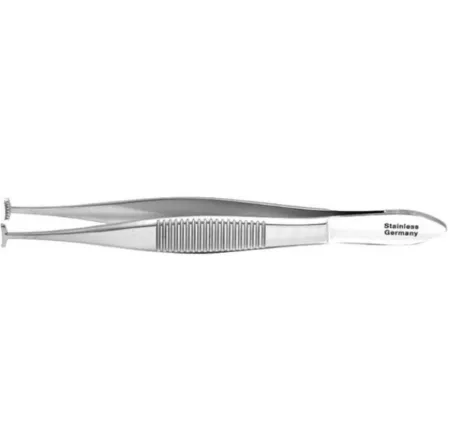 Green Fixation Forceps