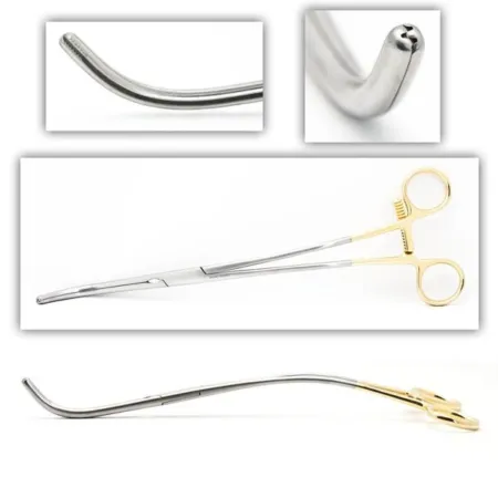 Hysterectomy / Oophorectomy S-Curved Clamp