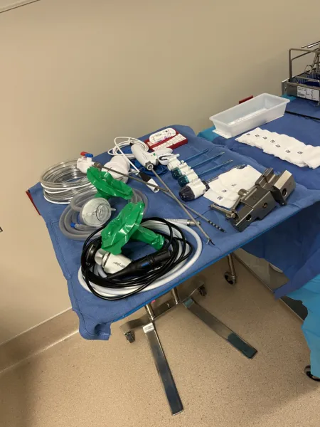 Laparoscopic Esophageal Hernia Repair — setup photo