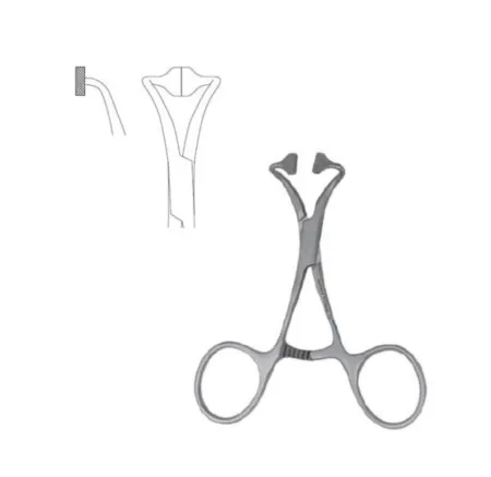Non-Perforating Towel Forceps