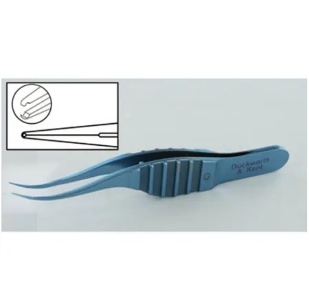 Pierse Notched Forceps with short dolphin handle