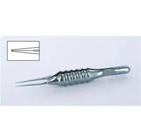 Pierse Notched Forceps with straight shafts and round handle