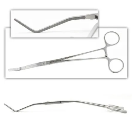 Renal artery clamp
