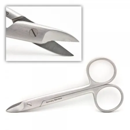 Wire cutting scissors