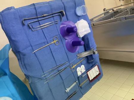 Lipoma Excision — setup photo