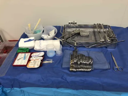Inguinal Hernia Repair, setup photo