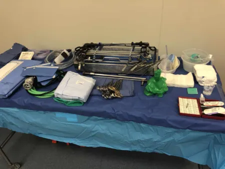 Laparoscopic Cholecystectomy (Lap Chole) — setup photo
