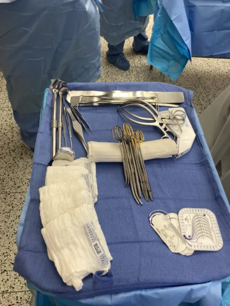 Colectomy, Ileorectal Anastomosis — setup photo