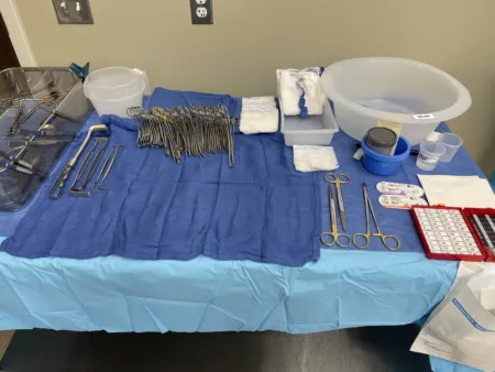 Sentinel Node/Lymph Node Dissection — setup photo