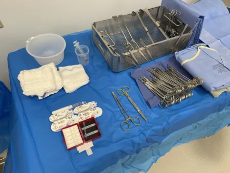 Umbilical Hernia Repair — setup photo