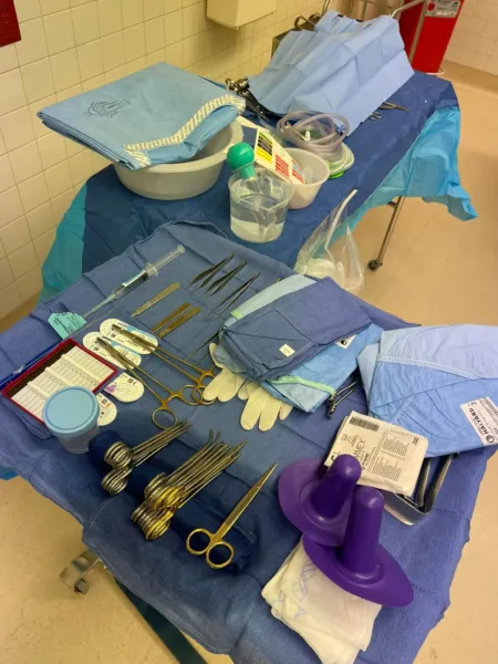 Umbilical Hernia Repair — setup photo