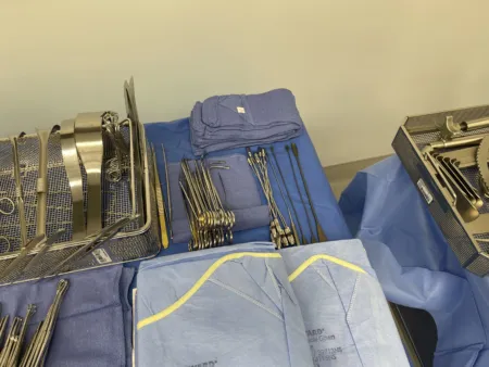 Cholecystectomy — setup photo