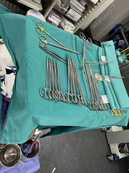 Pancreaticoduodenectomy (Whipple) — setup photo