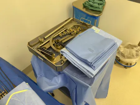 Bowel Resection (Colectomy/Hemicolectomy) — setup photo