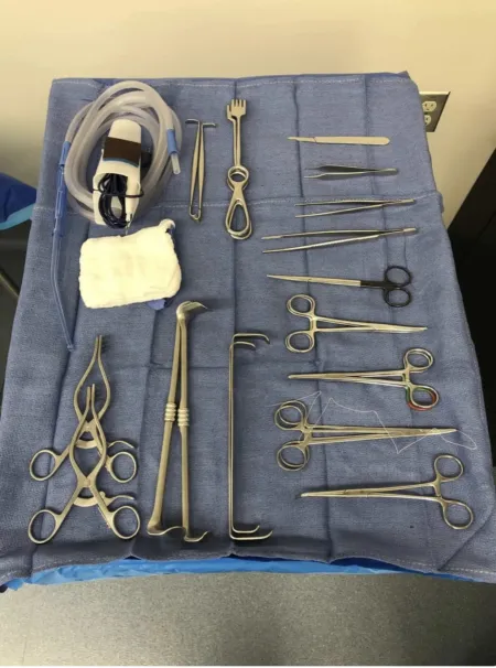Breast Biopsy — setup photo