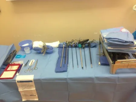 Laparoscopic Cholecystectomy (Lap Chole) — setup photo