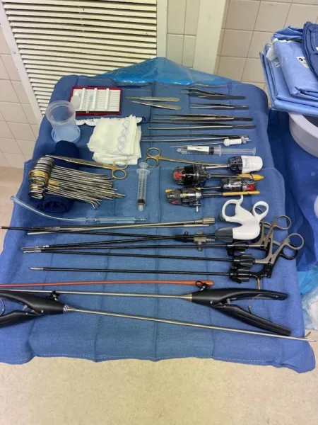 Colostomy/Stoma Creation/Ileostomy — setup photo