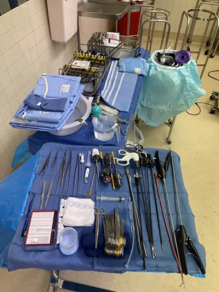 Colostomy/Stoma Creation/Ileostomy, setup photo