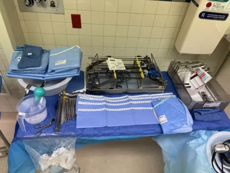 Jejunostomy Tube (J-Tube) Insertion — setup photo