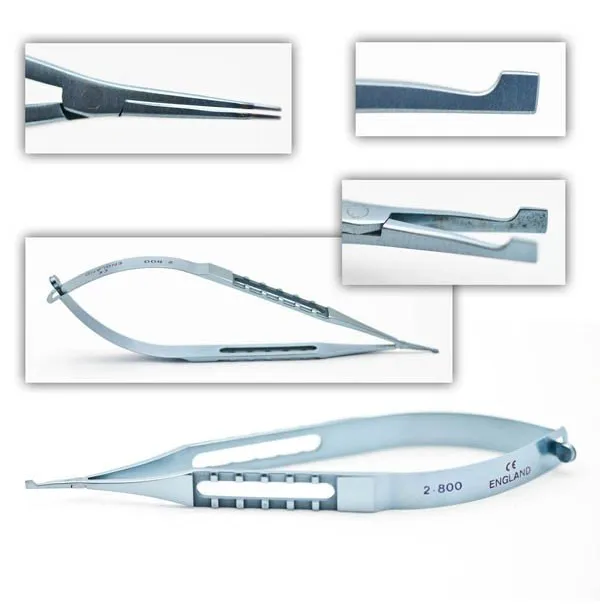 Brown Nucleus Cracking Forceps with standard cross action handle and ...