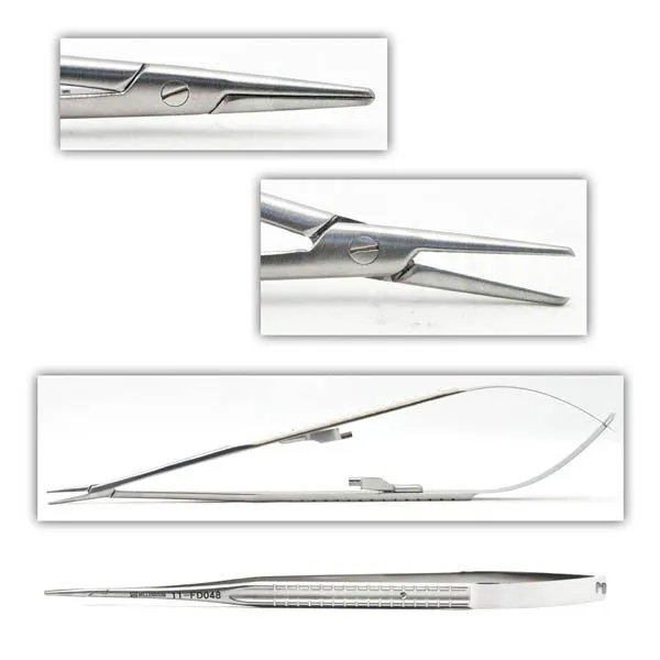 9 Yasargil Micro Needle Holder - Bayonet straight | | BOSS Instruments